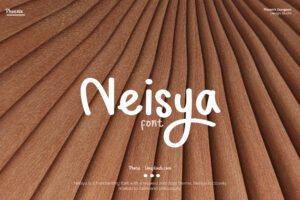 Neisya – Sad Romantic Handwriting