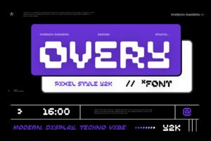 Overy – puzzle retro pixel