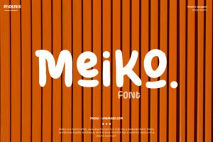 Meiko – Fun Japanese Bold