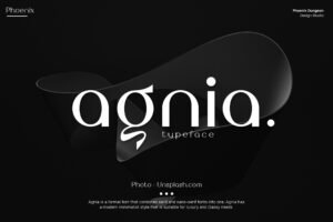 Agnia – Minimalist Modern Serif