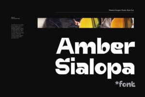 Amber Sialopa – Display retro classic